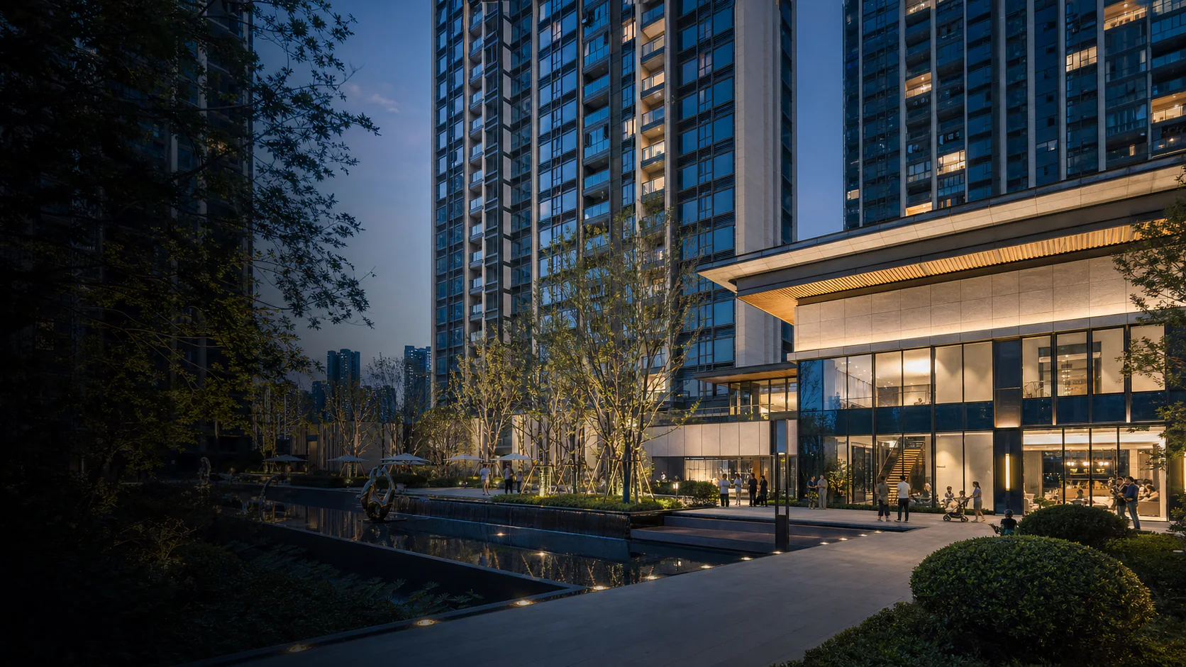 现代城市项目与社区运营场景